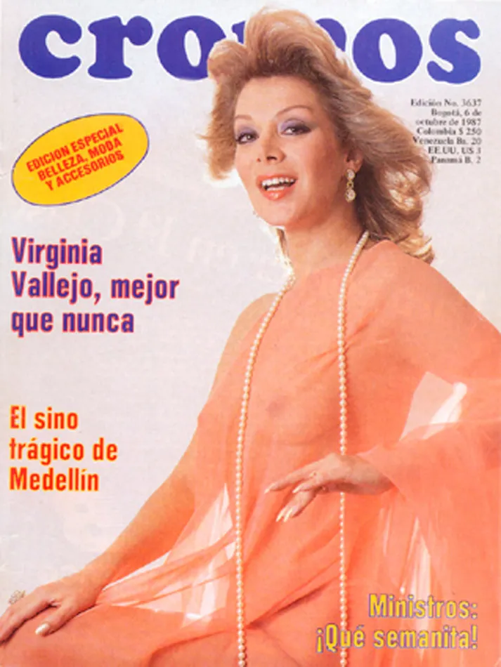 Virginia Vallejo Portadas de Revista